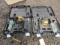 (2) DEWALT LASER LEVELS, *(1) HAS BROKEN SCREEN