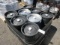(2) 15.5GAL STAINLESS STEEL KEGS & (6) DAS PLUS 50LB PLASTIC KEGS, *EMPTY - NOT CLEANED