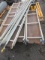 (6) SCAFFOLD UPRIGHTS, (5) 10' PLANKS & (6) CROSSARMS