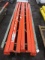 PALLET RACKING - (2) 12' UPRIGHTS & (6) 12' CROSSARMS