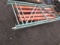 PALLET RACKING W/ WIRE DECKING - (2) 10' UPRIGHTS & (4) 9' CROSSARMS