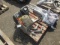 (3) TOW HITCHES, PINTLE HITCH, LOAD STRAPS, CABLE CUTTERS, (2) JUMP BOXES, & FOLDING TENT