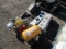 AIR/HYDRAULIC BOTTLE JACK, TRUCK MIRRORS, TRUCK LIGHT BRACKETS, BENCH VISE, & STUD WELDER