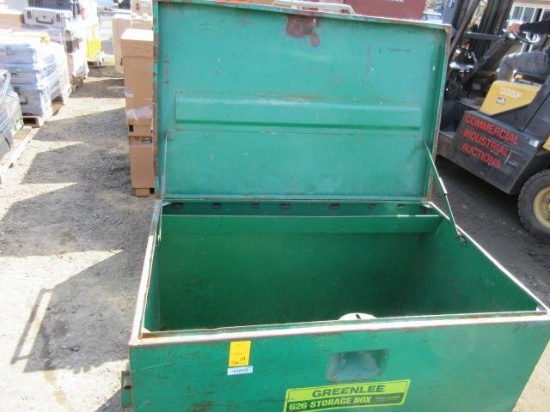 GREENLEE 626 STORAGE BOX ON CASTERS