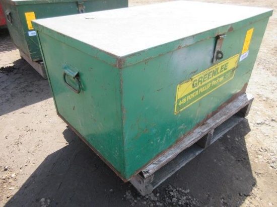 GREENLEE 446 PORTA PULLER PACKAGE IN A GREENLEE BOX
