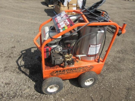 MAGNUM 4000 SERIES HOT PRESSURE WASHER W/ HOSE & WAND, 4000PSI, DIESEL BURNER