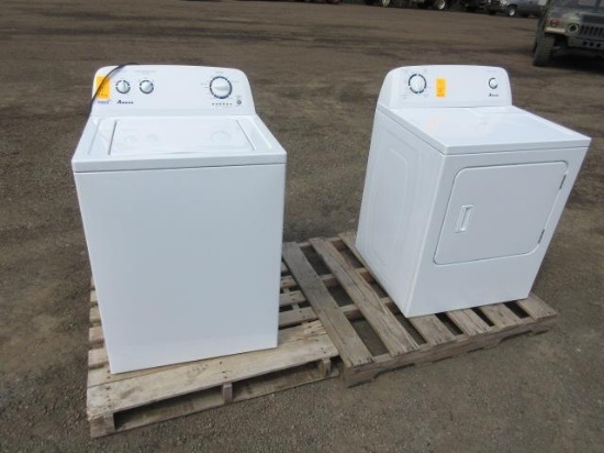 AMANA WASHER & DRYER, *RUNNING CONDITION UNKNOWN