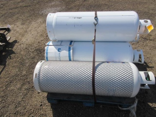 (4) 60GAL PROPANE TANKS