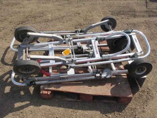 (2) GEMINI MAGLINER CONVERTIBLE STYLE HAND TRUCKS & (1) LIBERATOR CONVERTIBLE STYLE HAND TRUCK