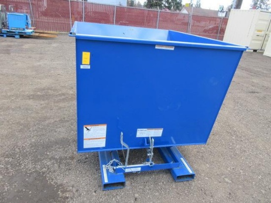 ULINE D-200-LD SELF DUMPING HOPPER 2000LB CAPACITY