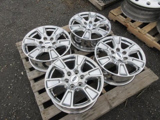 (4) FORD 8'' X 18'' 6 LUG WHEELS