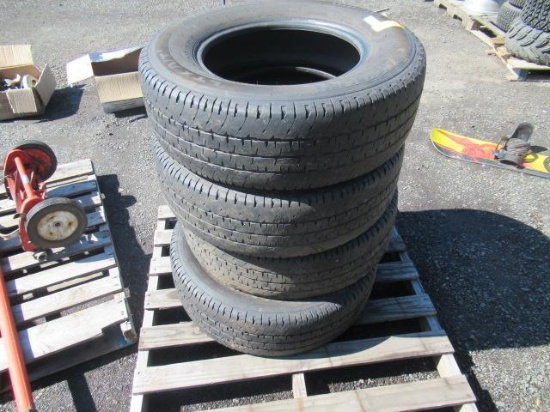 (4) MICHELIN LT265/70R18 TIRES