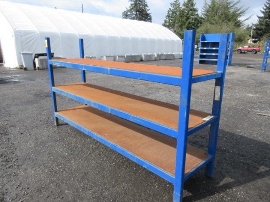 26'' X 106'' 3-SHELF METAL RACK