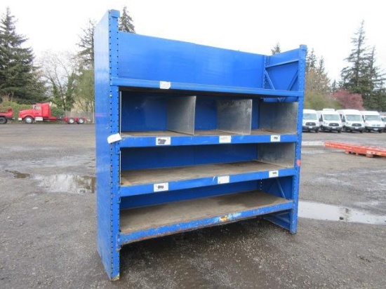 28'' X 96'' 4-SHELF METAL RACK