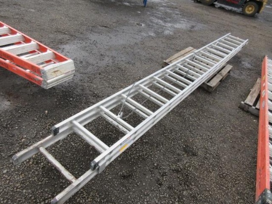 WERNER 32' ALUMINUM EXTENSION LADDER