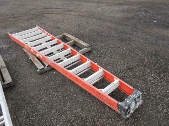 WERNER 12' FIBERGLASS LADDER