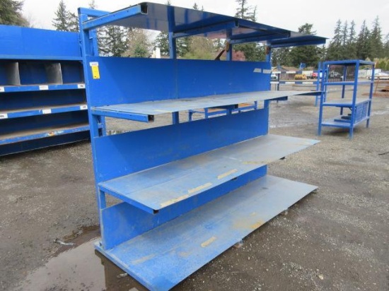 32'' X 102'' 4-SHELF METAL RACK