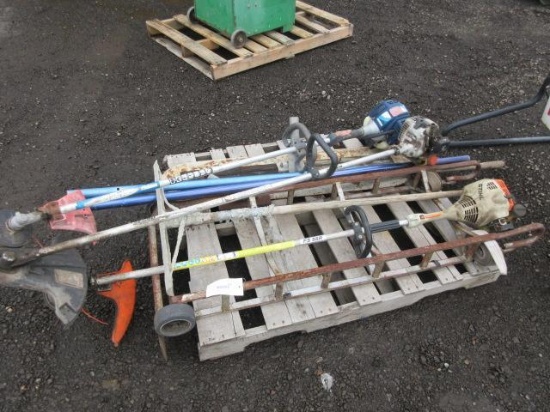 STIHL WEED EATER, ECHO WEED EATER, SHINDAIWA WEED EATER, HAND TRUCK, & ASSORTED CONCRETE TOOLS