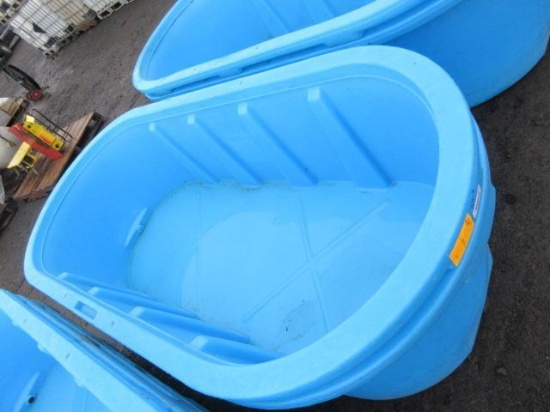(2) 8' X 3' 300GAL LIVESTOCK TROUGH