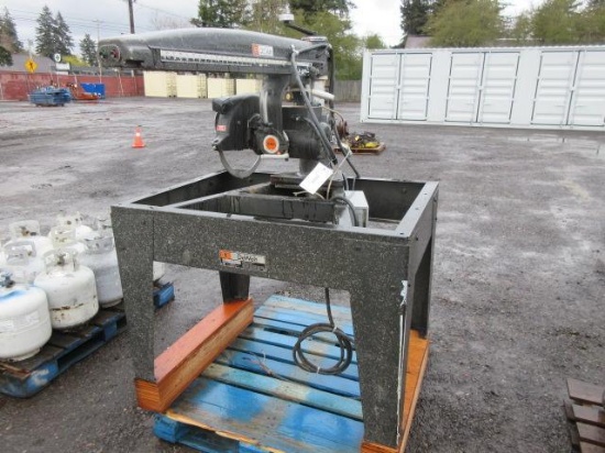 DEWALT RADIAL ARM SAW