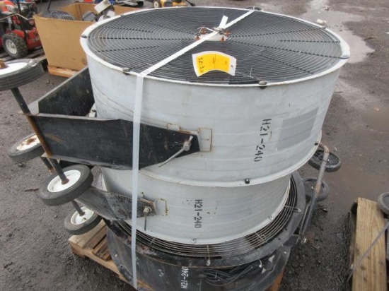 (3) 36'' DRUM FANS