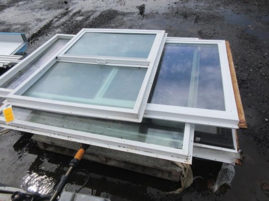 (5) ASSORTED SIZE HOUSE WINDOWS