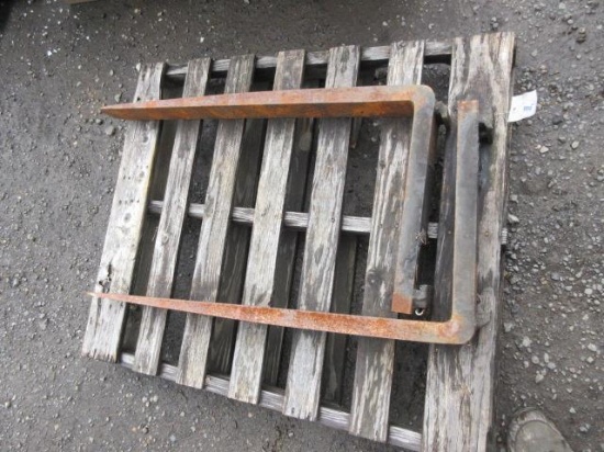 (2) 42'' X 4'' FORKLIFT FORKS