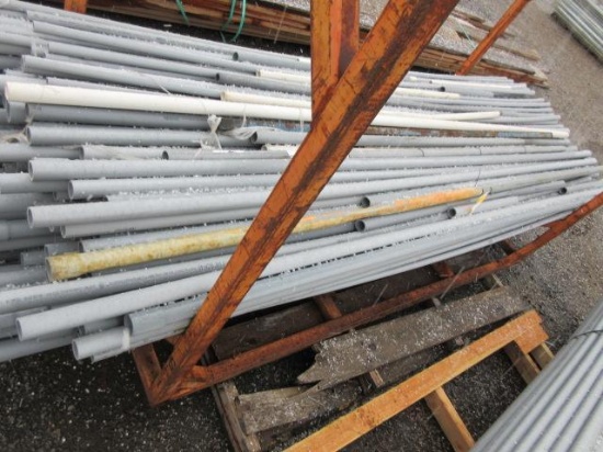 STEEL FRAME OF 1 1/4'' SCH40 PVC CONDUIT, 10' LONG