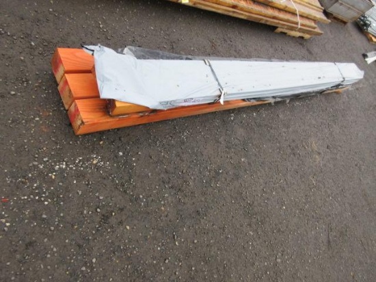 (3) 16' 4X4 BEAMS & (3) 16' 4X4 BEAMS