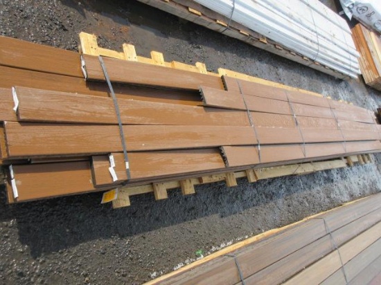 APPROX (20) 20' LONG 94'' X 5.5'' TREX ENHANCE G2 SADDLE GROOVED DECKING