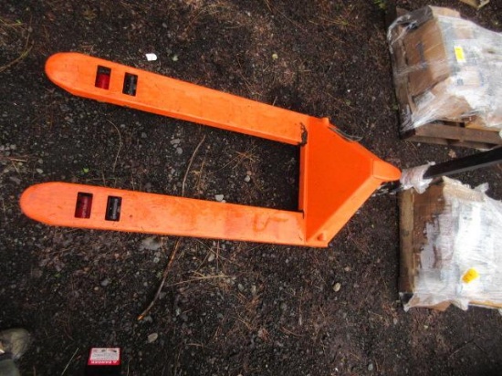 HAUL MASTER 5000LB PALLET JACK, 3-POSITION CONTROL LEVER