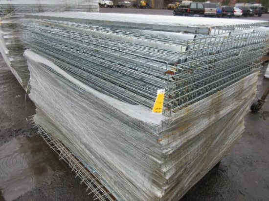 PALLET RACK WIRE DECKING 7' X 5'