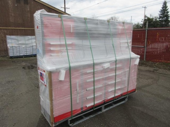 2023 STEELMAN 7' WORKBENCH (RED) (UNUSED)