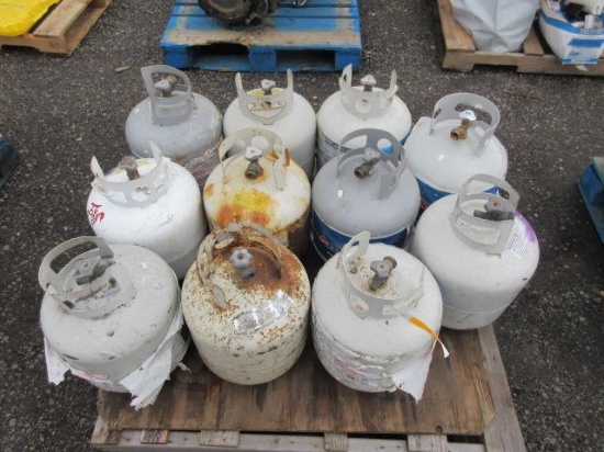 (11) 15LB PROPANE TANKS