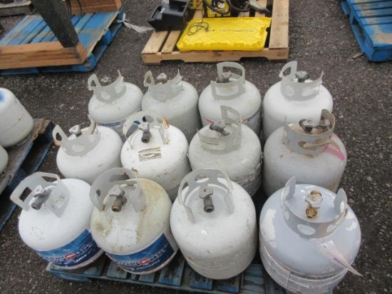 (12) 15LB PROPANE TANKS