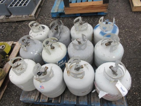 (12) 15LB PROPANE TANKS