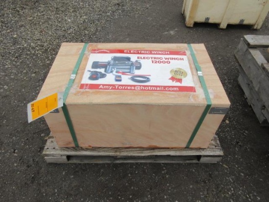 2023 GREATBEAR 12000LB ELECTRIC WINCH (UNUSED)