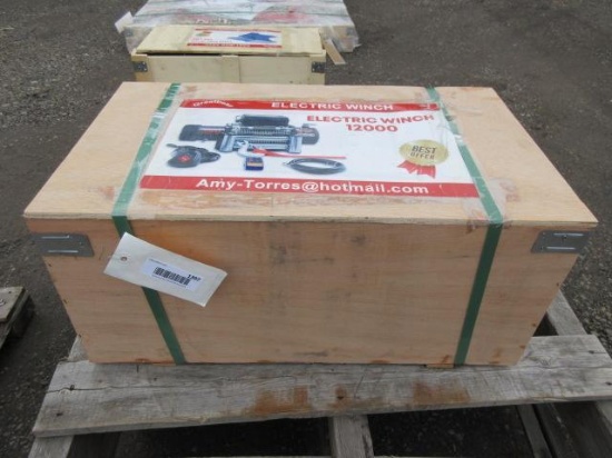2023 GREATBEAR 12000LB ELECTRIC WINCH (UNUSED)