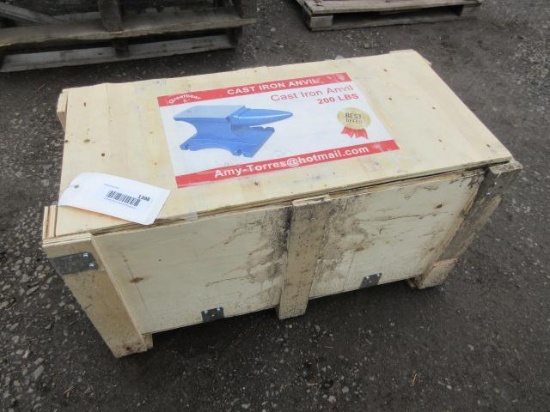 2023 GREATBEAR 200LB CAST IRON ANVIL (UNUSED)