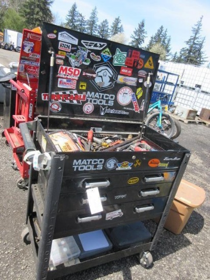 MATCO TOOL BOX & ASSORTED TOOLS