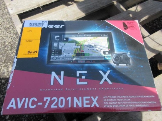 PIONEER AV1C-7201NEX NAVIGATION SYSTEM