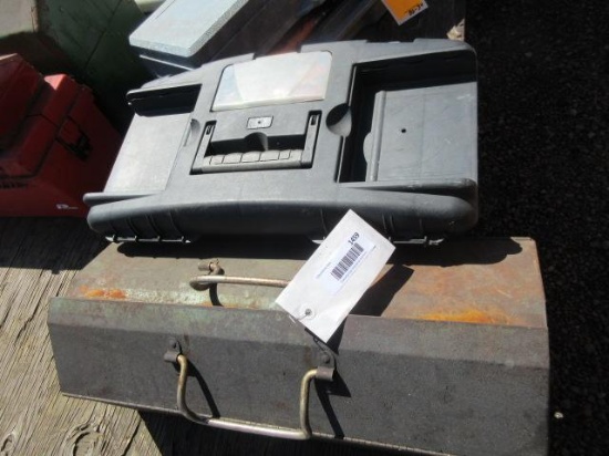(2) TOOL BOXES & ASSORTED TOOLS