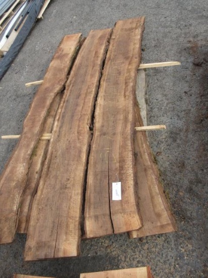 (6) APPROX 1/2'' X 12'' X 8' PIECES OF BLACK WALNUT WOOD