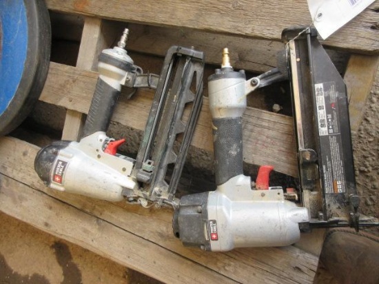 PORTER CABLE FN250C PNEUMATIC FINISH NAILER & PORTER CABLE FN250SB PNEUMATIC FINISH NAILER