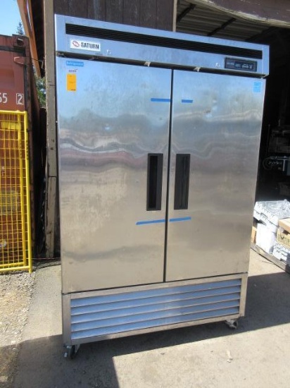 SATURN S49R STAINLESS STEEL REFRIGERATOR