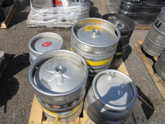 (5) ASSORTED KEGS, *EMPTY - NOT CLEANED