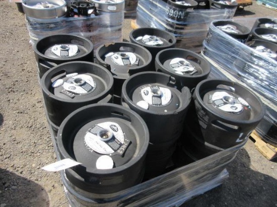 (8) DAS PLUS 50LB PLASTIC KEGS, *EMPTY - NOT CLEANED
