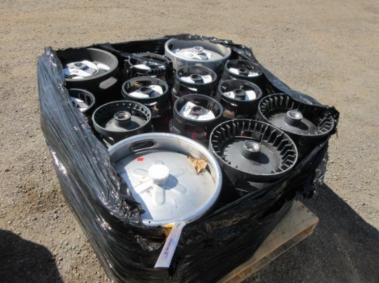 (13) ASSORTED KEGS, *EMPTY - NOT CLEANED