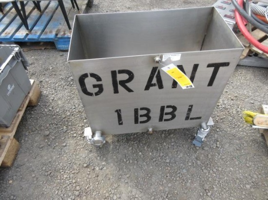 STAINLESS STEEL TANK 12" X 24" X 20"