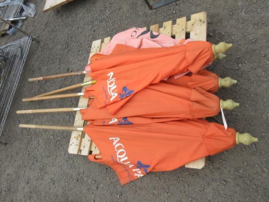 (5) TABLE UMBRELLAS